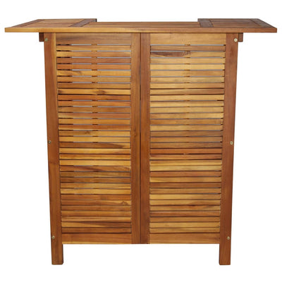 Bar Table 110x50x105 cm Solid Acacia Wood