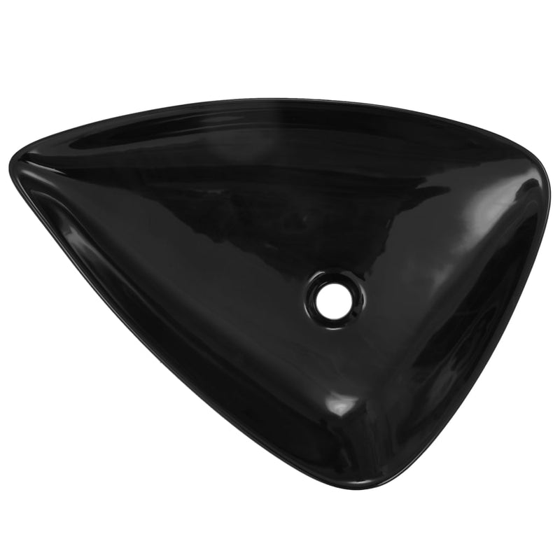 Basin Ceramic Black Triangle 645x455x115 mm