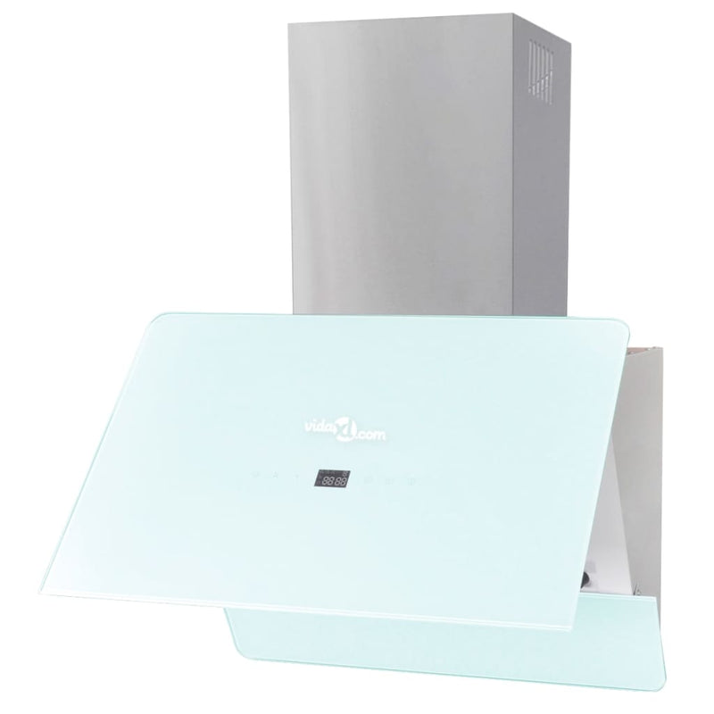 Range Hood Tempered Glass White 600 mm - Payday Deals