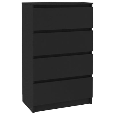 Sideboard Black 60x35x98.5 cm Engineered Wood