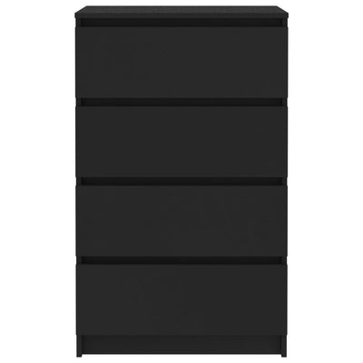 Sideboard Black 60x35x98.5 cm Engineered Wood