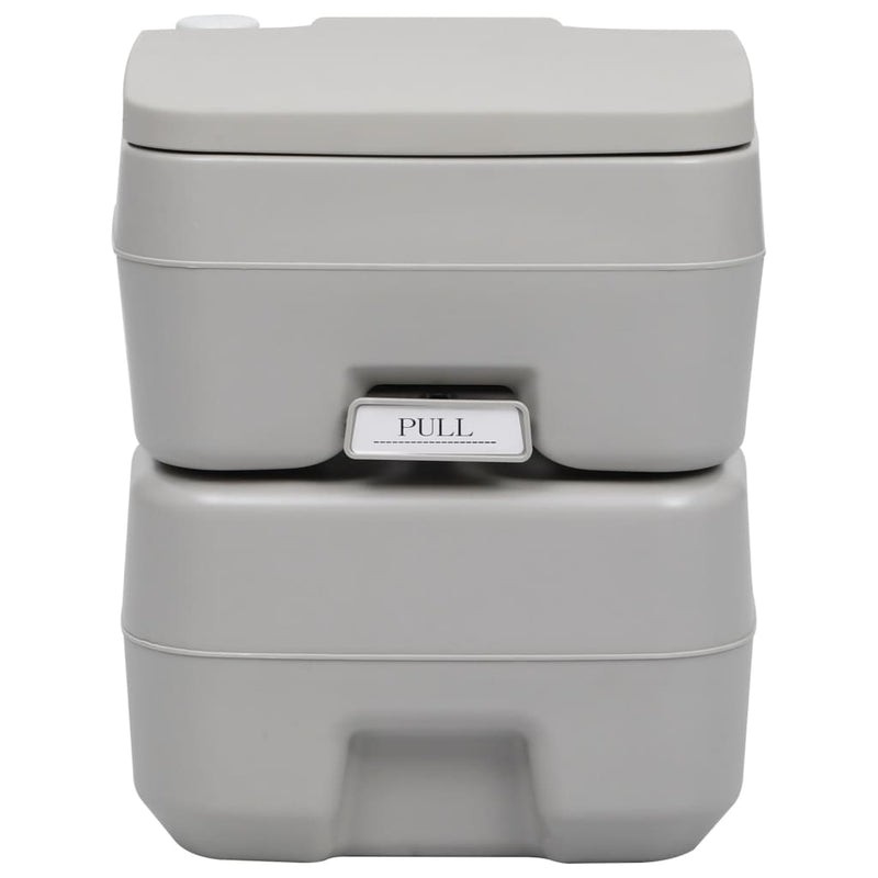 Portable Camping Toilet Grey 20+10 L - Payday Deals