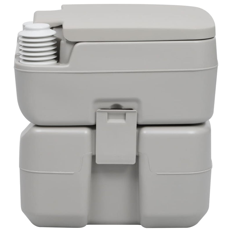 Portable Camping Toilet Grey 20+10 L - Payday Deals
