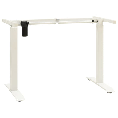 Electric Motorised Standing Desk Frame Height Adjustable White - Payday Deals