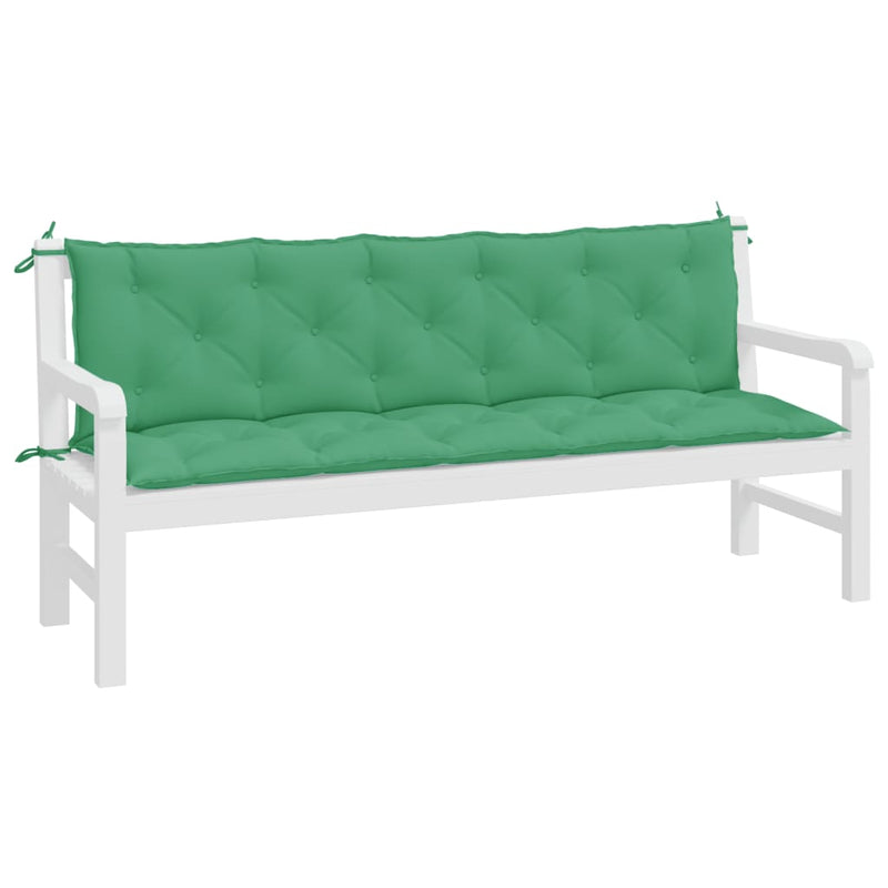 Cushion for Swing Chair Green 180 cm Fabric