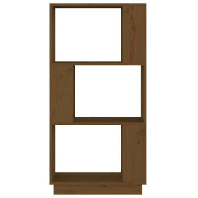 Book Cabinet/Room Divider Honey Brown 51x25x101 cm Solid Wood Pine