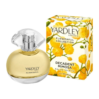 Yardley Flowerful Collection Decadent Mimosa EDT Spray Women Fragrance 50ml