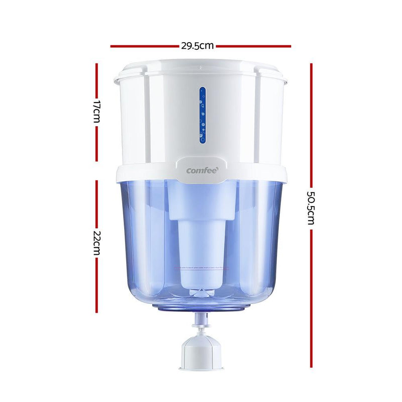Comfee Water Purifier Dispenser 15L Water Filter Bottle Cooler Container - Payday Deals