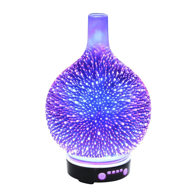 Aroma Diffuser 3D LED Light Oil Firework Air Humidifier 100ml - Payday Deals