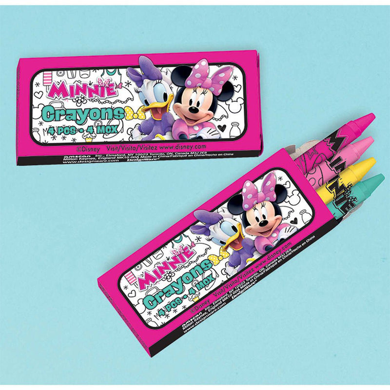 Disney Minnie Mouse 8 Guest Kraft Loot Bag Party Pack