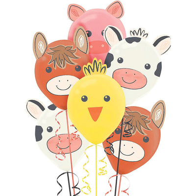 Farm Barnyard SuperShape Balloon Party Pack