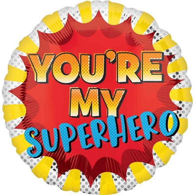 Fathers Day You're My Superhero Balloon Party Pack