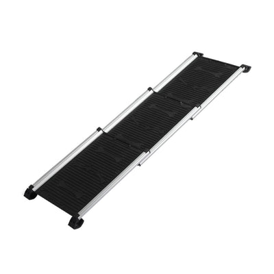 PaWz Dog Ramp Pet Stairs Steps Ramps Ladder Foldable Portable Aluminum Non-slip - Payday Deals
