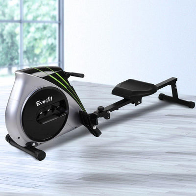 Everfit Rowing Exercise Machine Rower Resistance Home Gym - Payday Deals