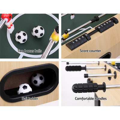 4FT Foldable Soccer Table Tables Balls Foosball Football Game Home Party Gift - Payday Deals
