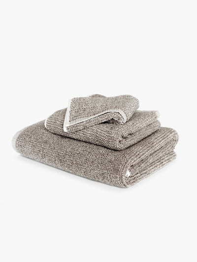 Tweed Light Bath Towels by LM Home (Pack of 2)