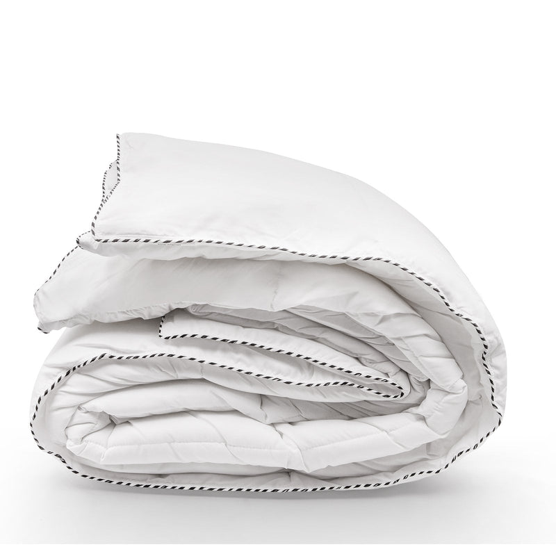 Royal Comfort Bamboo Blend Quilt 250GSM Luxury  Duvet 100% Cotton Cover - Single - White - Payday Deals