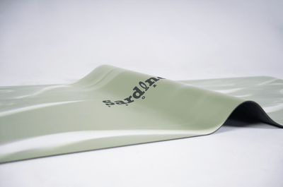 Sardine Sport Natural Rubber Yoga Mat, Extra 4.5mm, Thick & Large Mat, High-Density, Anti-Tear Green (L1830* W680* H4.5mm)