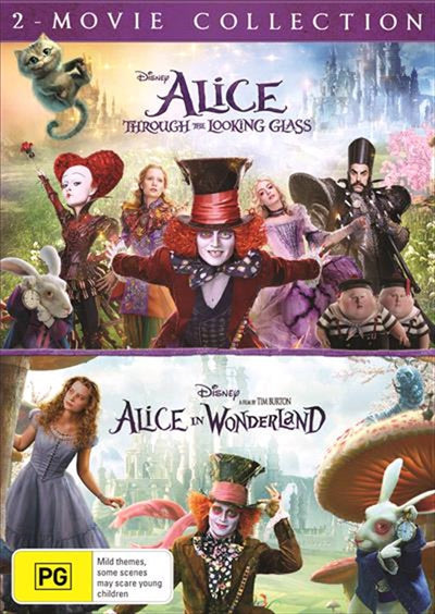 Alice In Wonderland / Alice Through The Looking Glass DVD