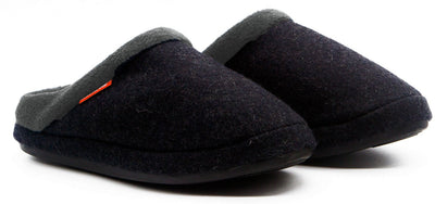 ARCHLINE Orthotic Slippers Slip On Arch Scuffs Orthopedic Moccasins - Charcoal Marle - EUR 36