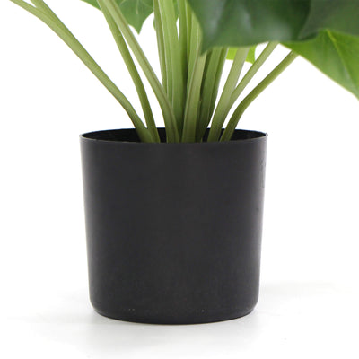 Dense Potted Artificial Split Philodendron Plant With Real Touch Leaves 50cm - Payday Deals