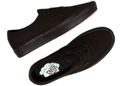Vans Men's Authentic Comfycush Canvas Shoes Classic Sneaker Casual - Black/Black