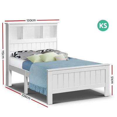 Artiss King Single Wooden Timber Bed Frame - Payday Deals