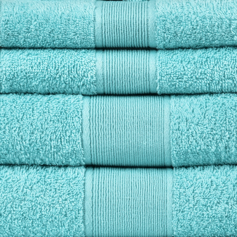Amelia 500GSM 100% Cotton Towel Set -Single Ply carded 6 Pieces -Island Paradise Payday Deals