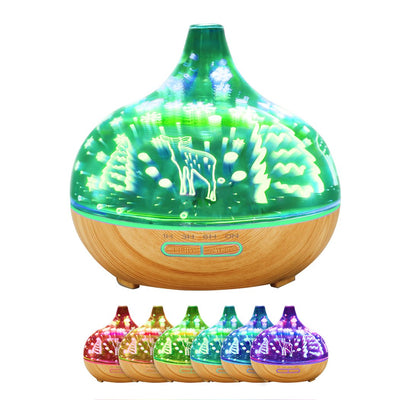 Aroma Diffuser Aromatherapy Ultrasonic Humidifier Essential Oil Purifier Deer Payday Deals