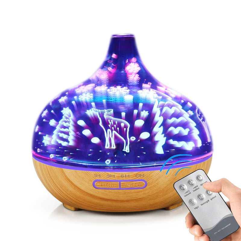 Aroma Diffuser Aromatherapy Ultrasonic Humidifier Essential Oil Purifier Deer Payday Deals