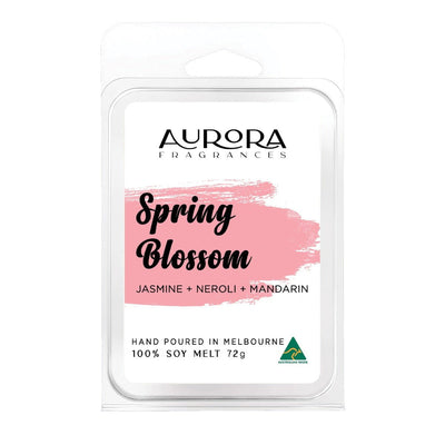 Aurora Spring Blossom Soy Wax Melts Australian Made 72g 5 Pack Payday Deals