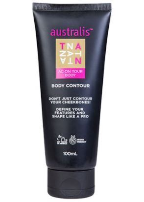 AUSTRALIS 100mL Body Tan Contour  AC ON TOUR BODY Cream Wash-off Lotion