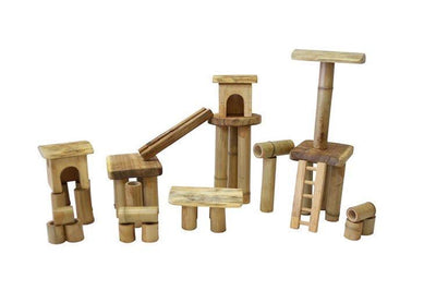 Bamboo Building set with house Payday Deals