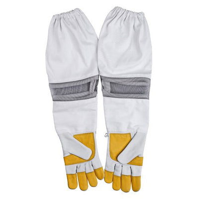 Beekeeping Bee Gloves Cow Hide Ventilated  Heavy Duty Gloves  L Payday Deals