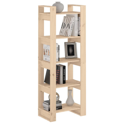 Book Cabinet/Room Divider 60x35x160 cm Solid Wood Payday Deals
