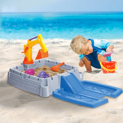 Bopeep Kids Beach Toys Sandpit Outdoor Sand Game Water Table Pretend Play Toy Payday Deals