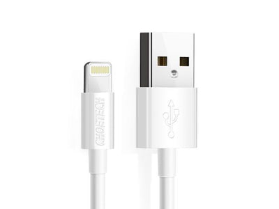 Choetech MFI Certified Cable for iPhone 1.2M White Payday Deals