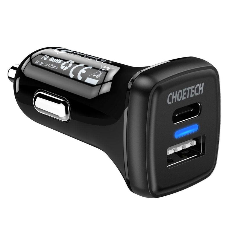 Choetech TC0005 36W Quick Charge 3.0 USB Type-C Car Charger Payday Deals
