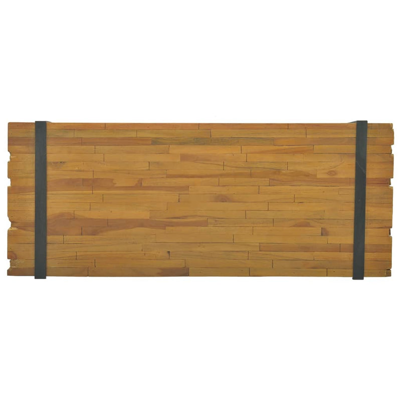 Coffee Table 110x45x38 cm Solid Teak Wood Payday Deals