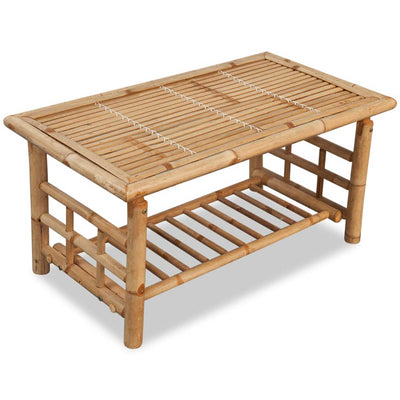 Coffee Table Bamboo 90x50x45 cm Payday Deals