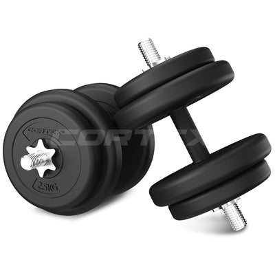 CORTEX 90kg EnduraShell Barbell Weight Set with Weight Tree Payday Deals