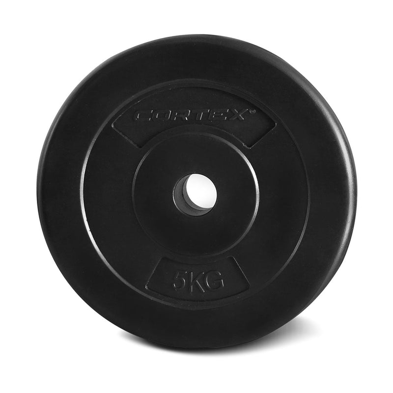 CORTEX 90kg EnduraShell Barbell Weight Set with Weight Tree Payday Deals