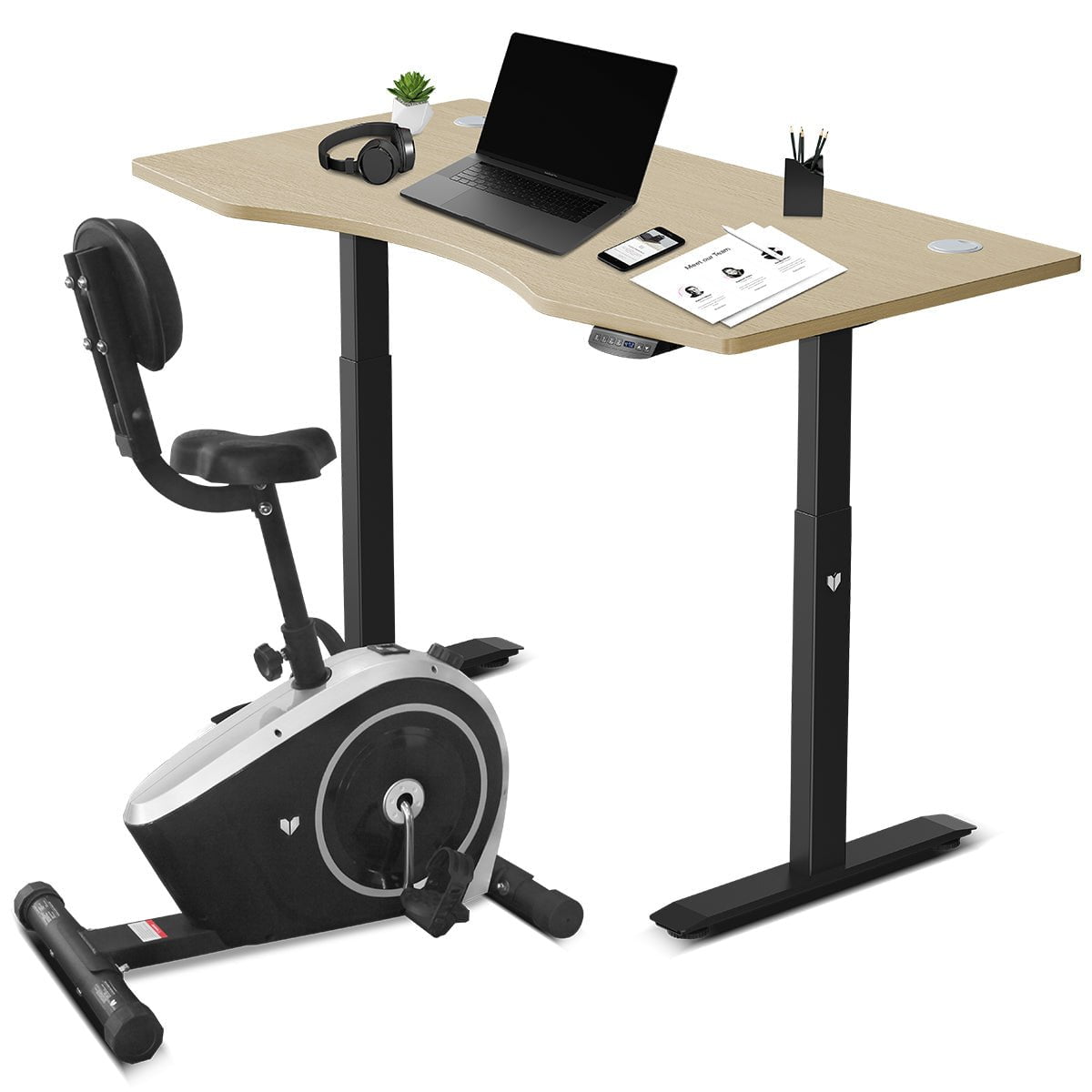 ergonomic desk bike