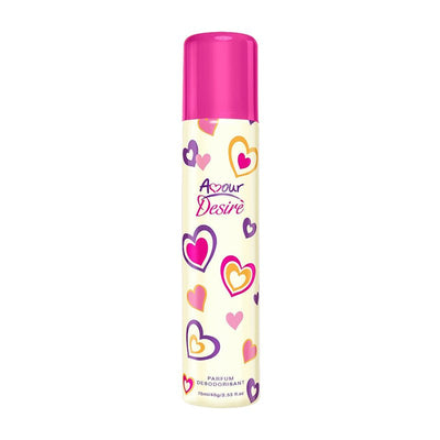 Desire Amour Perfume Womens Deo Body Spray 75ml