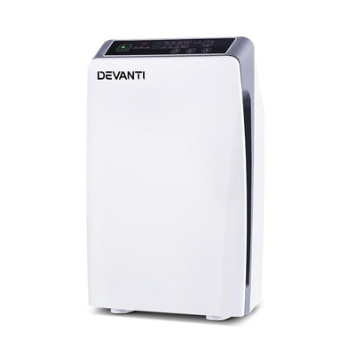 Devanti Air Purifier Purifiers HEPA Filter Home Freshener Carbon Ioniser Cleaner Payday Deals