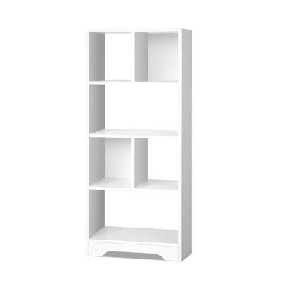 Artiss Display Shelf Bookcase Storage Cabinet Bookshelf Bookcase Home Office White Payday Deals