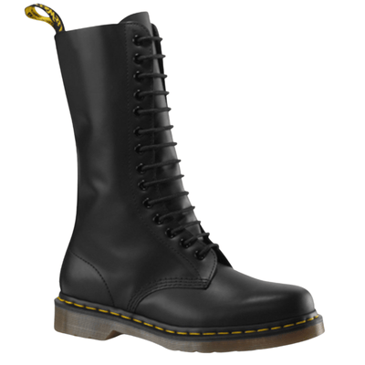 Dr. Martens Unisex 1914 14 Eye Lace Up Genuine Smooth Leather Boots Shoes
