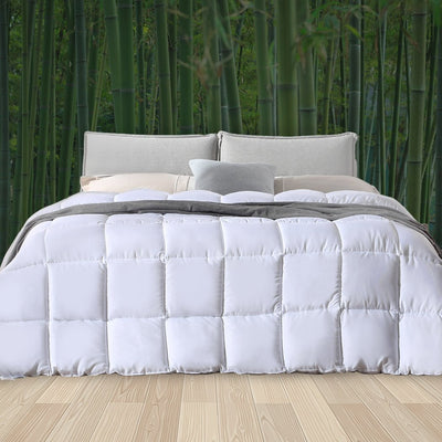 DreamZ Quilts Bamboo Quilt Winter All Season Bedding Duvet Single Doona 700GSM Payday Deals