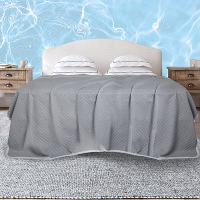 DreamZ Throw Blanket Cool Summer Soft Sofa Bedsheet Rug Luxury Reversible Double Payday Deals