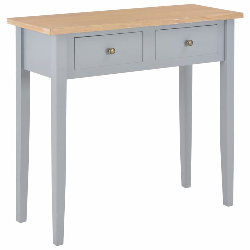 Dressing Console Table Grey 79x30x74 cm Wood Payday Deals